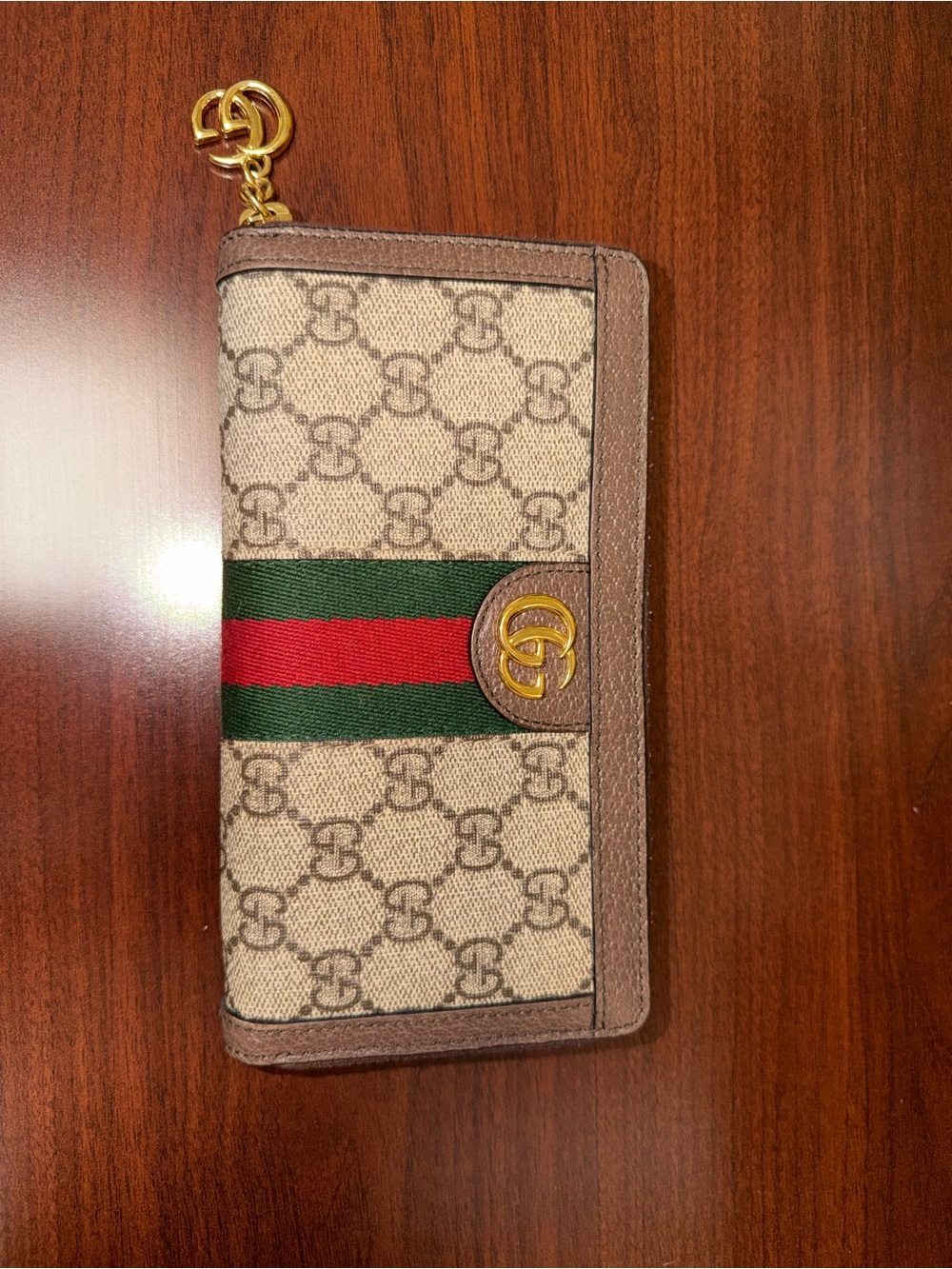 Gucci Ophidia Monogram Wallet